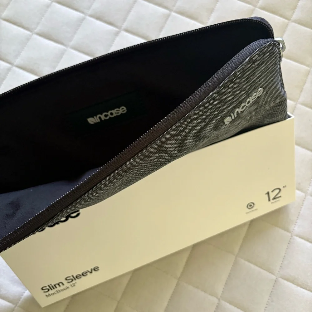Incase Charcoal Slim Sleeve for MacBook 12